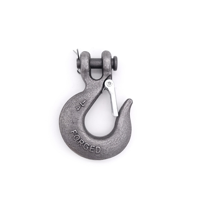 ตะขอต่อโซ่ G43 ปากกว้าง สีดำ