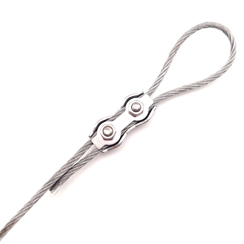 กิ๊บจับ สลิง แบบคู่ ( wire rope clip duplex )