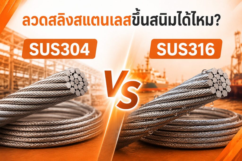 ลวดสลิงสแตนเลส